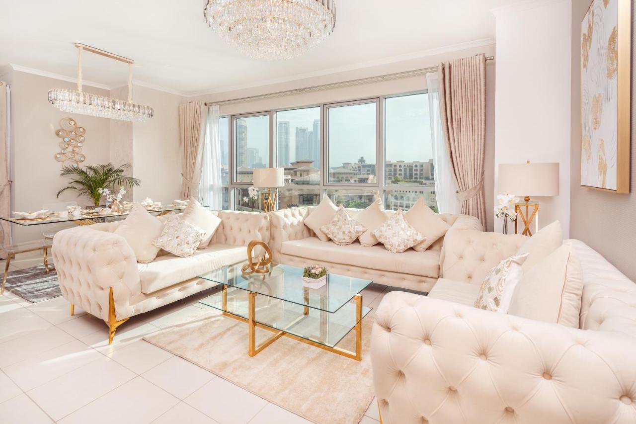 Elite Royal Apartment - Full Burj Khalifa & Fountain View - Magnum Dubai Eksteriør bilde