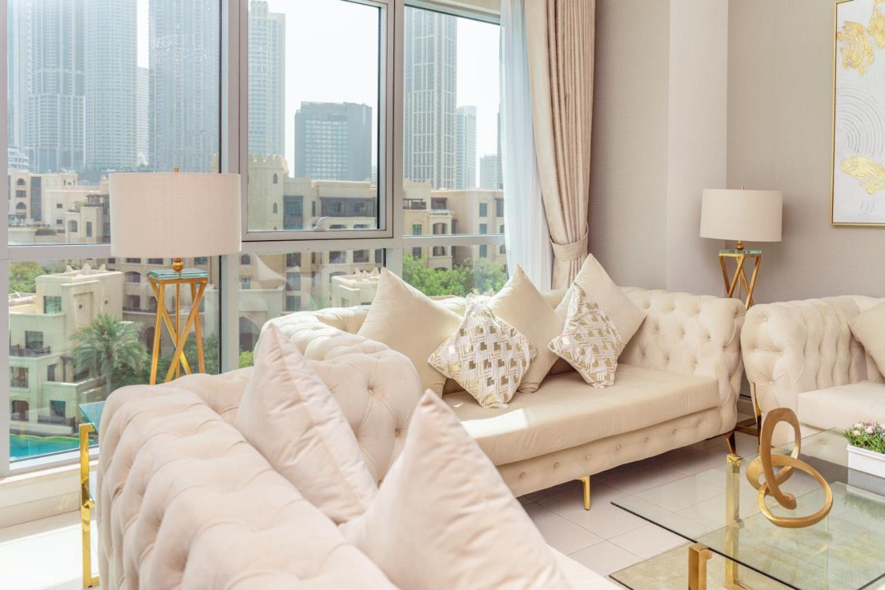 Elite Royal Apartment - Full Burj Khalifa & Fountain View - Magnum Dubai Eksteriør bilde
