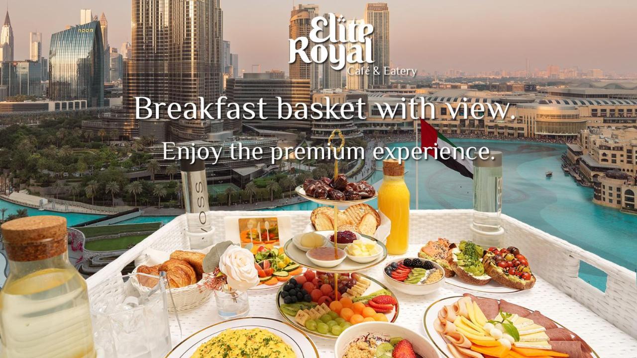 Elite Royal Apartment - Full Burj Khalifa & Fountain View - Magnum Dubai Eksteriør bilde