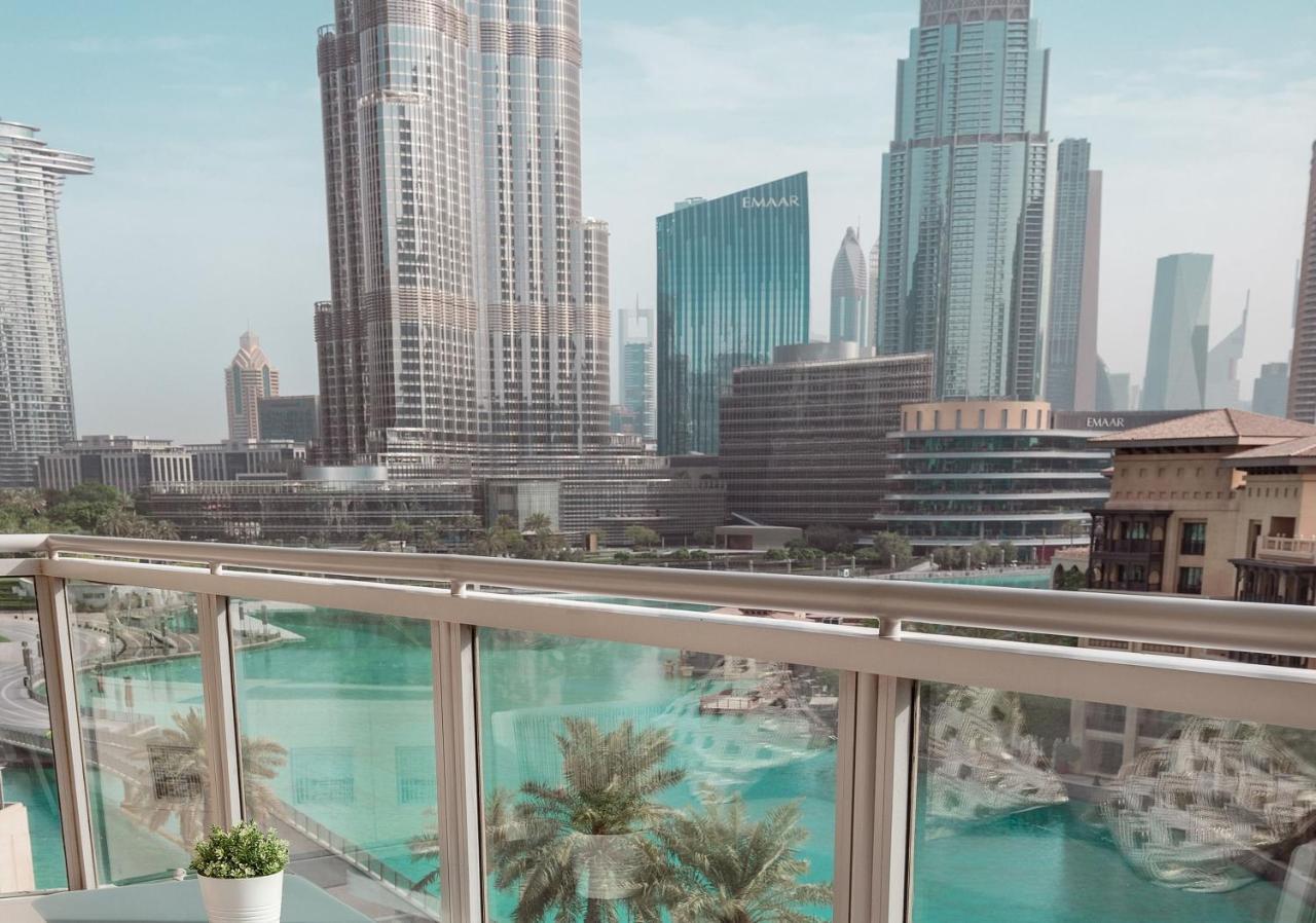 Elite Royal Apartment - Full Burj Khalifa & Fountain View - Magnum Dubai Eksteriør bilde